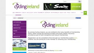 
                            1. Cycling Ireland | Membership