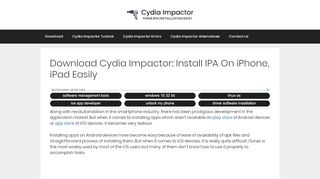 
                            6. Cydia Impactor Download: Install IPA On iPhone …