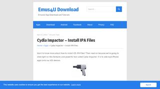 
                            8. Cydia Impactor ( Install IPA Files on iPhone )