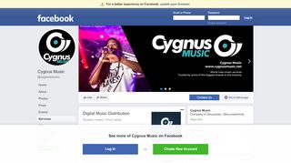 
                            5. Cygnus Music - Services | Facebook