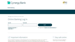 
                            6. Cynergy Bank - Online Banking