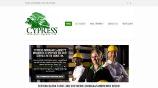 
                            3. Cypress Insurance Agency - Home