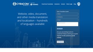 
                            9. CyraCom - Translation Services