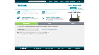
                            6. D-Link Technical Support