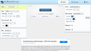 
                            7. Da Button Factory: web button maker