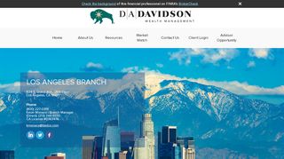 
                            7. D.A. Davidson Los Angeles