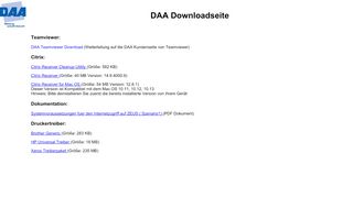 
                            9. DAA Downloadpage