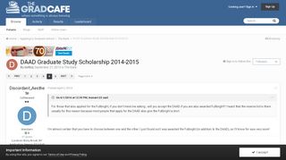 
                            7. DAAD Graduate Study Scholarship 2014-2015 - Page 5 - The Bank ...