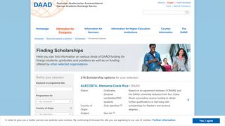 
                            2. DAAD scholarship - Scholarship Database - DAAD ...