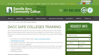 
                            5. DACC Safe Colleges Training | Danville Area Community ...