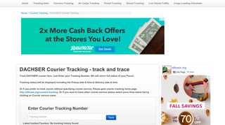 
                            6. DACHSER Courier Tracking, Shipping Tracking, …