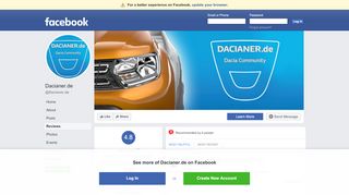 
                            3. Dacianer.de - Reviews | Facebook
