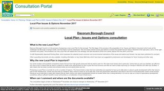 
                            2. Dacorum Borough Council - Local Plan Issues & Options ...