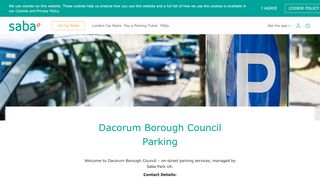 
                            2. Dacorum Borough Council Parking | Saba Parking - Indigo) | Parking