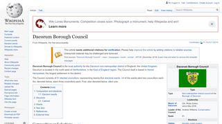 
                            4. Dacorum Borough Council - Wikipedia