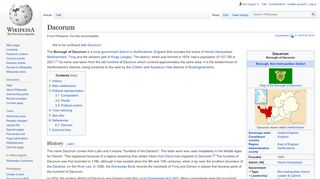 
                            4. Dacorum - Wikipedia