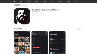
                            3. Daddyhunt: Gay chat & dating on the App Store