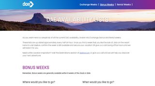 
                            5. DAE Bonus Availability List - availability.daelive.com