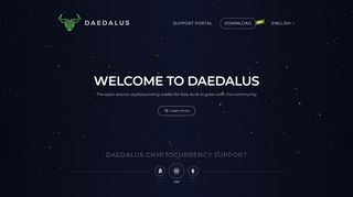 
                            8. Daedalus - Cryptocurrency wallet