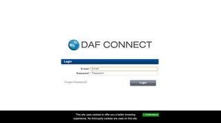 
                            6. DAF Trucks - Connected Living Portal