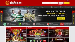 
                            1. Dafabet is The Most Secure Online Betting Company in Asia