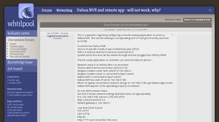 
                            8. Dahua NVR and remote app - will not work, why? - Networking ...