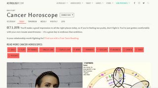 
                            5. Daily Flirt for Cancer - Astrology.com