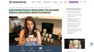 
                            5. Daily Harvest Review: What Makes This Smoothie Delivery ...