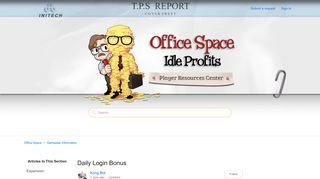 
                            7. Daily Login Bonus – Office Space