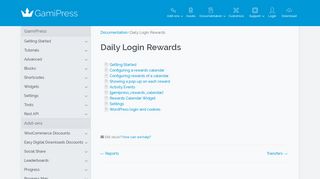 
                            3. Daily Login Rewards - GamiPress