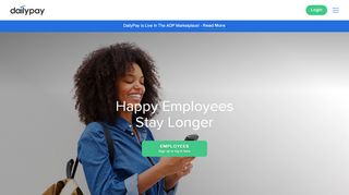 
                            1. dailypay.com - Happy Employees Stay Longer