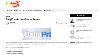 
                            7. DailyPriceAction Course Review - IntoForex