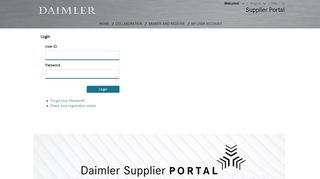 
                            2. Daimler Supplier Portal: Home