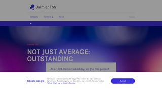 
                            8. Daimler TSS. IT excellence: Comprehensive, innovative, close.