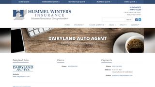 
                            6. Dairyland Auto Agent in IN | Hummel Winters Insurance in Milan, Indiana