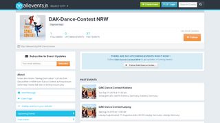
                            6. DAK-Dance-Contest NRW - Nonprofit Events in Leipzig | Get ...