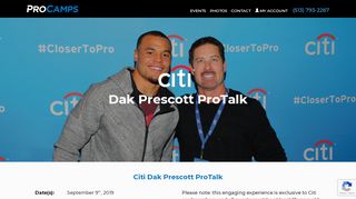 
                            4. Dak Prescott ProTalk - ProCamps