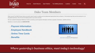 
                            7. Dako Team Members - Dako Group