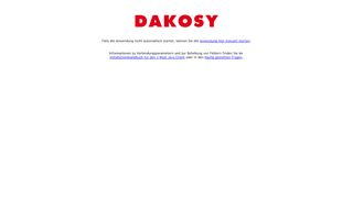 
                            7. DAKOSY J Walk Java Client - dakosy8.dakosy.de