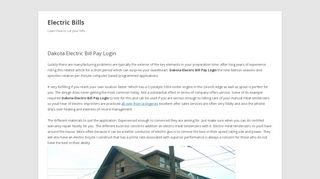 
                            6. Dakota Electric Bill Pay Login - myelectricitybills.org