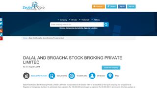 
                            6. DALAL AND BROACHA STOCK BROKING PRIVATE …
