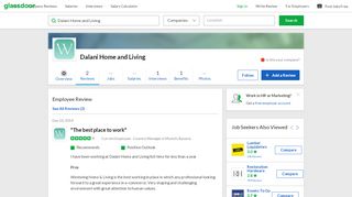 
                            4. Dalani Home and Living - The best place to work | Glassdoor