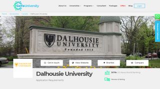 
                            5. Dalhousie University Application requirements | …