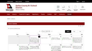 
                            5. Dallas County R-I School District / Calendar
