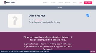 
                            6. Dama Fitness App Ranking and Store Data | App Annie