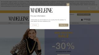 
                            5. Damenmode jetzt online bestellen | MADELEINE Mode