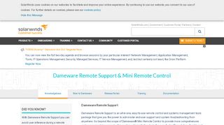 
                            8. Dameware Remote Support & Mini Remote Control
