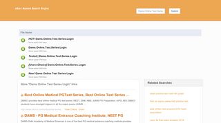 
                            8. Dams Online Test Series Login - fullexams.com