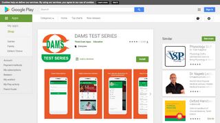 
                            5. DAMS TEST SERIES - Apps on Google Play