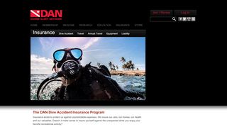
                            4. DAN | Insurance - Divers Alert Network